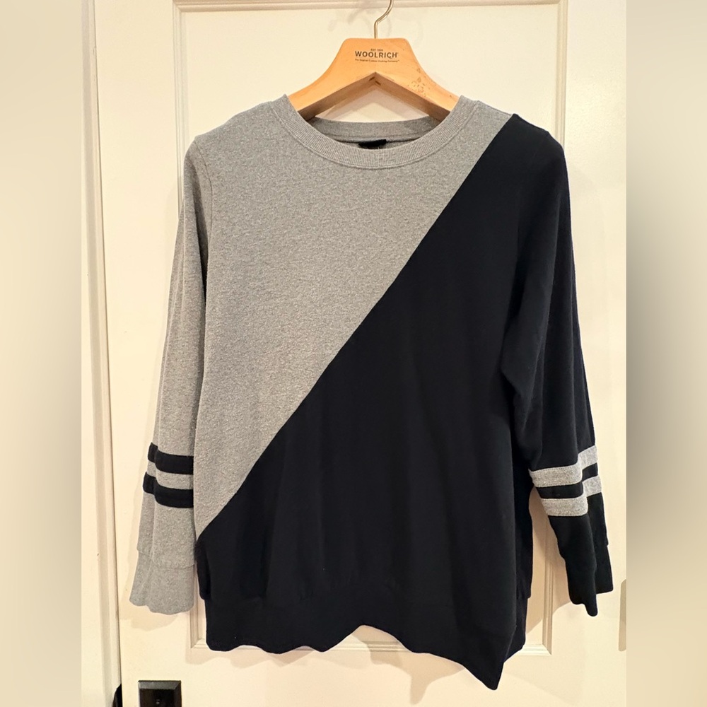 Torrid Two-Tone Crewneck Sweater